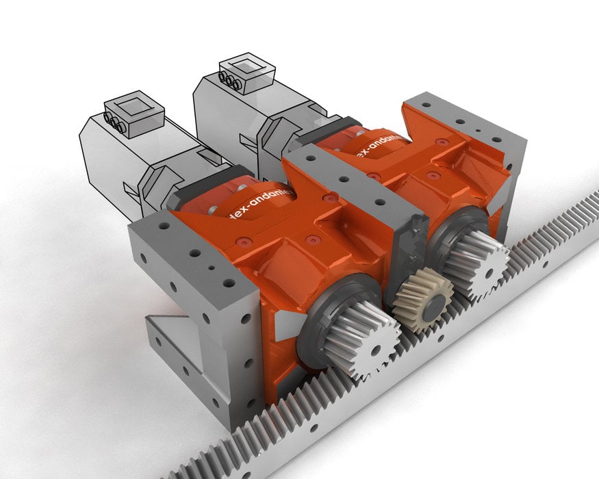 To ensure the highest precision machining on its newest and largest portal milling machine, DMG chose REDEX drives: zero-backlash rack & pinion drives and spindle drives